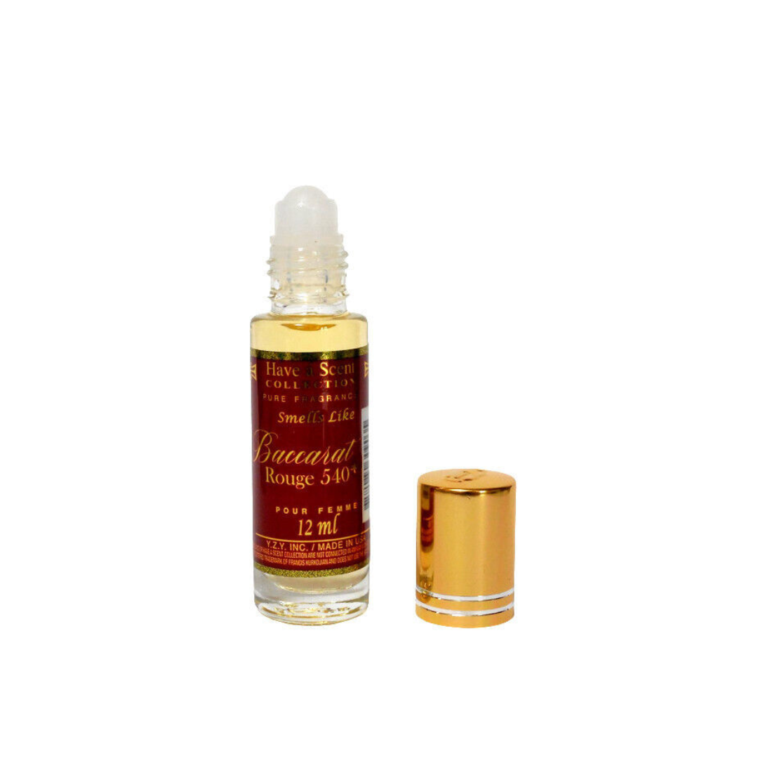 thumbnail image 2 of Baccarat Rouge 540 Type Fragrance Oil – 12ml Rollerball – By Have Á Scent – 5-Pack – Concentrated 2 of 6